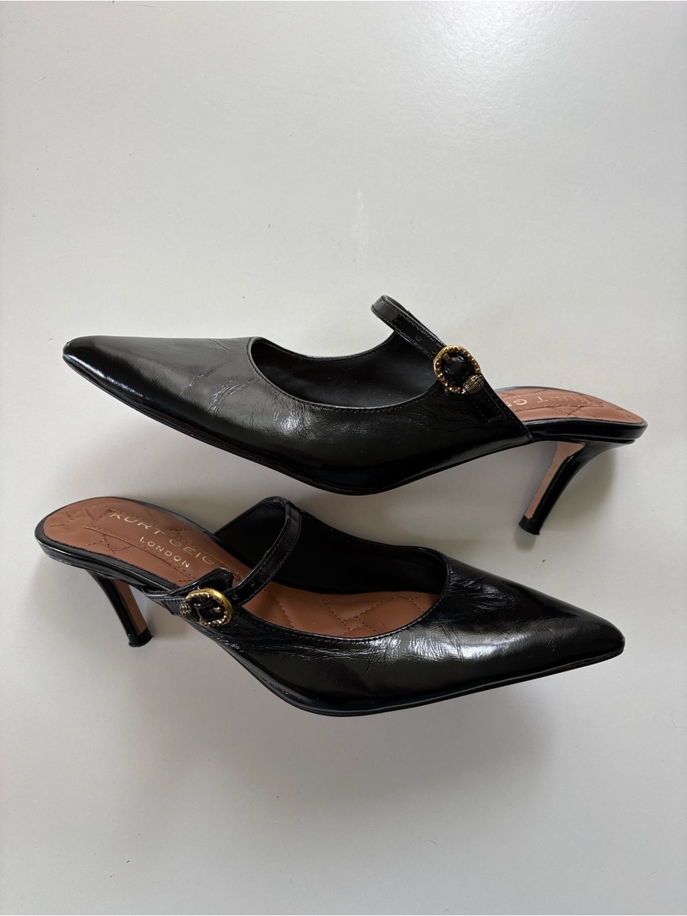 Kurt Geiger Mary Jane Kitten Heels 36